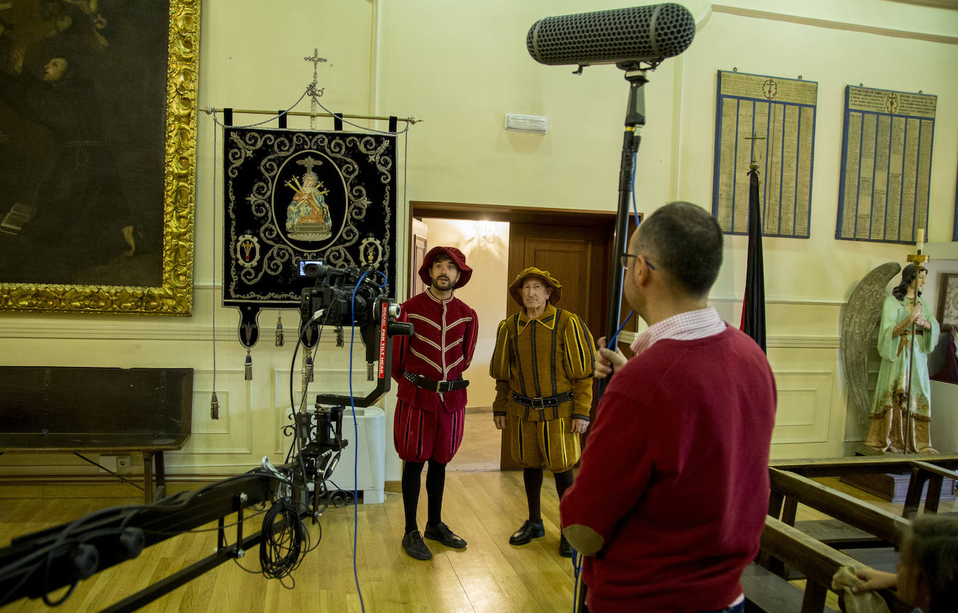 Fotos: La cofradía de Las Angustias recreará sus 450 años en un montaje multimedia en el Zorrilla