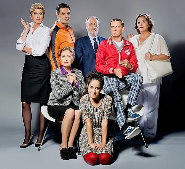 Elenco de la obra 'Toc toc'.