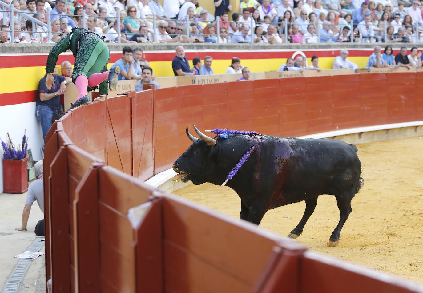 Fotos: Segunda de abono de la feria de Palencia