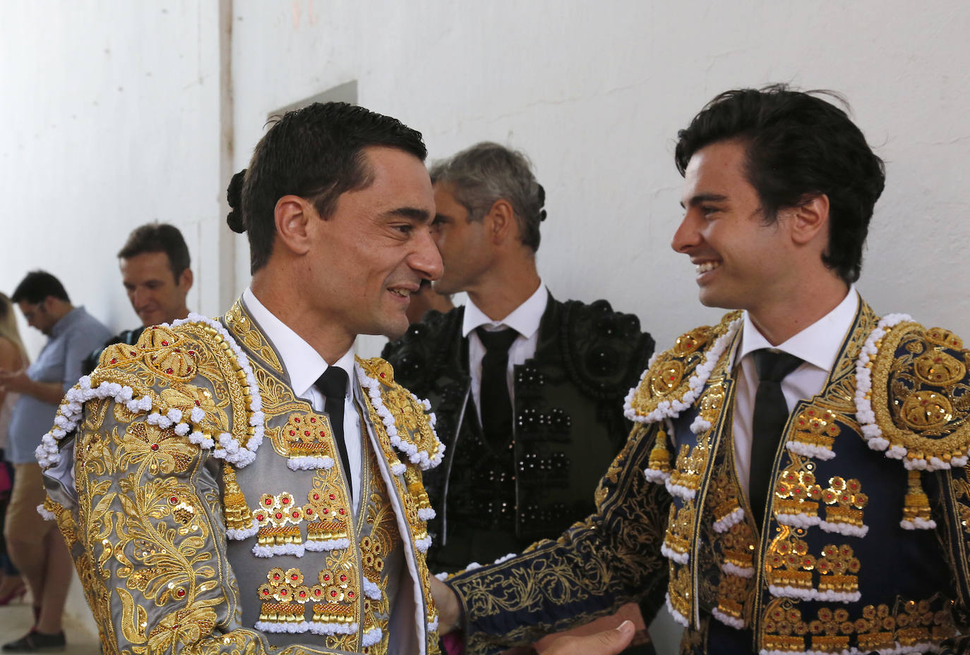 Fotos: Público en la primera de abono de la Feria de San Antolín de Palencia 2019