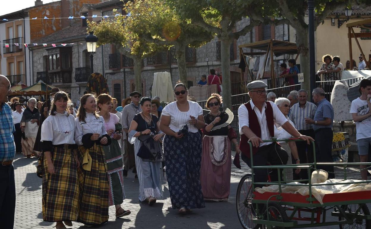 Feria de los Oficios celebrada hoy en Villanubla. 