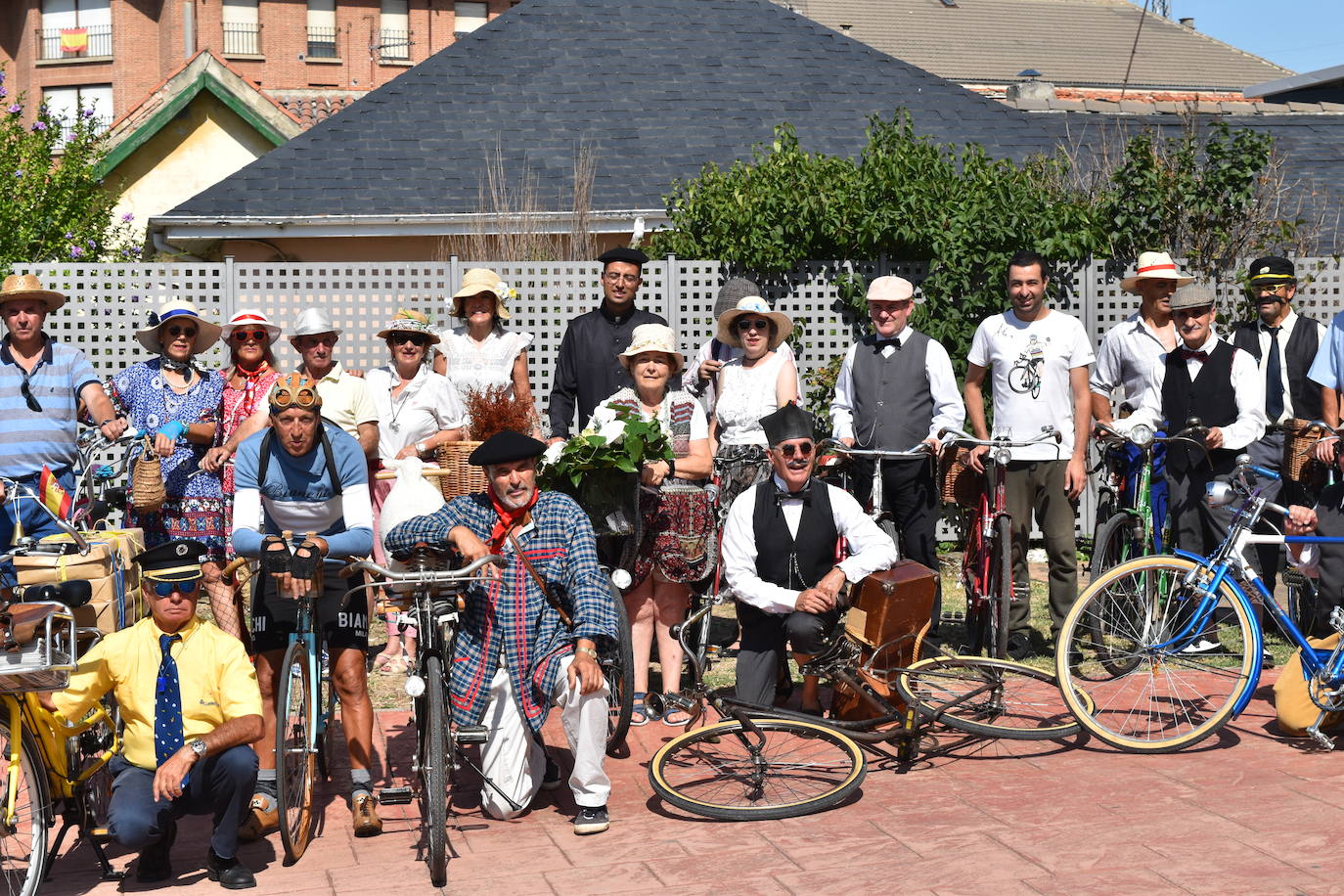 Fotos: Las bicicletas clásicas invaden Aguilar de Campoo