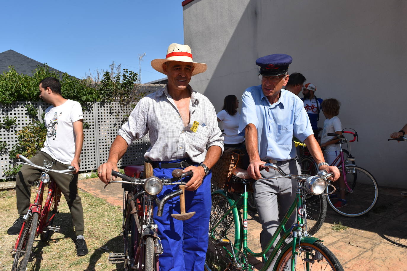 Fotos: Las bicicletas clásicas invaden Aguilar de Campoo