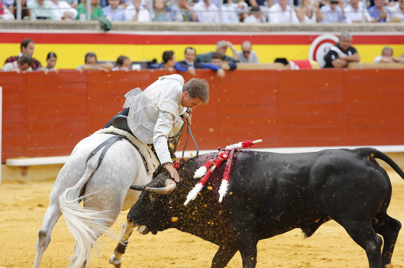 Fotos: Corrida de rejones en Palencia