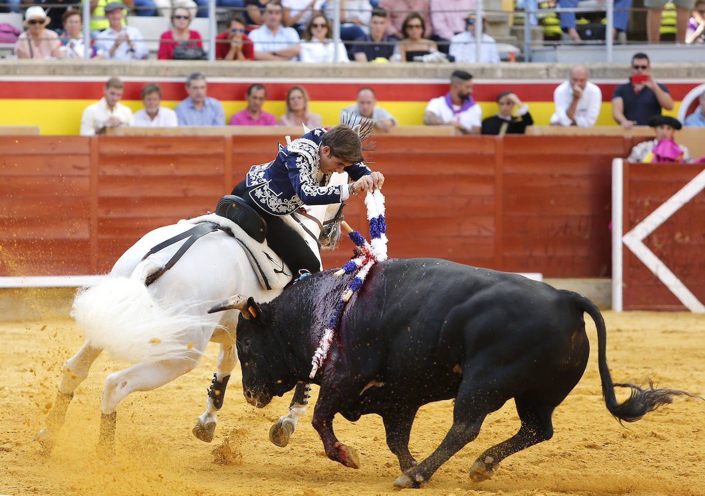 Fotos: Corrida de rejones en Palencia