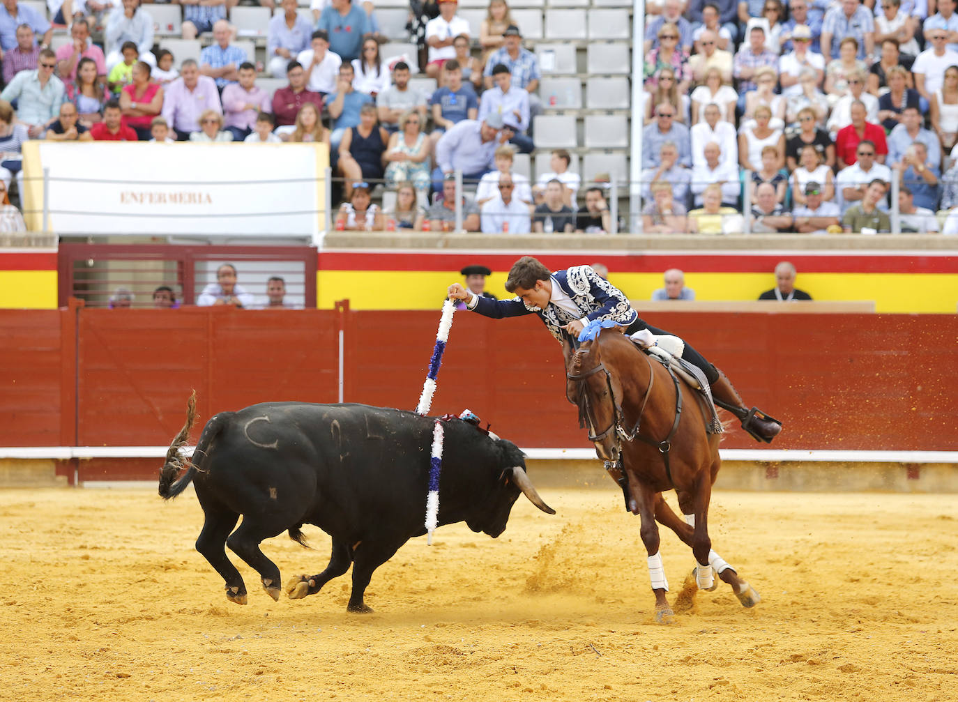 Fotos: Corrida de rejones en Palencia