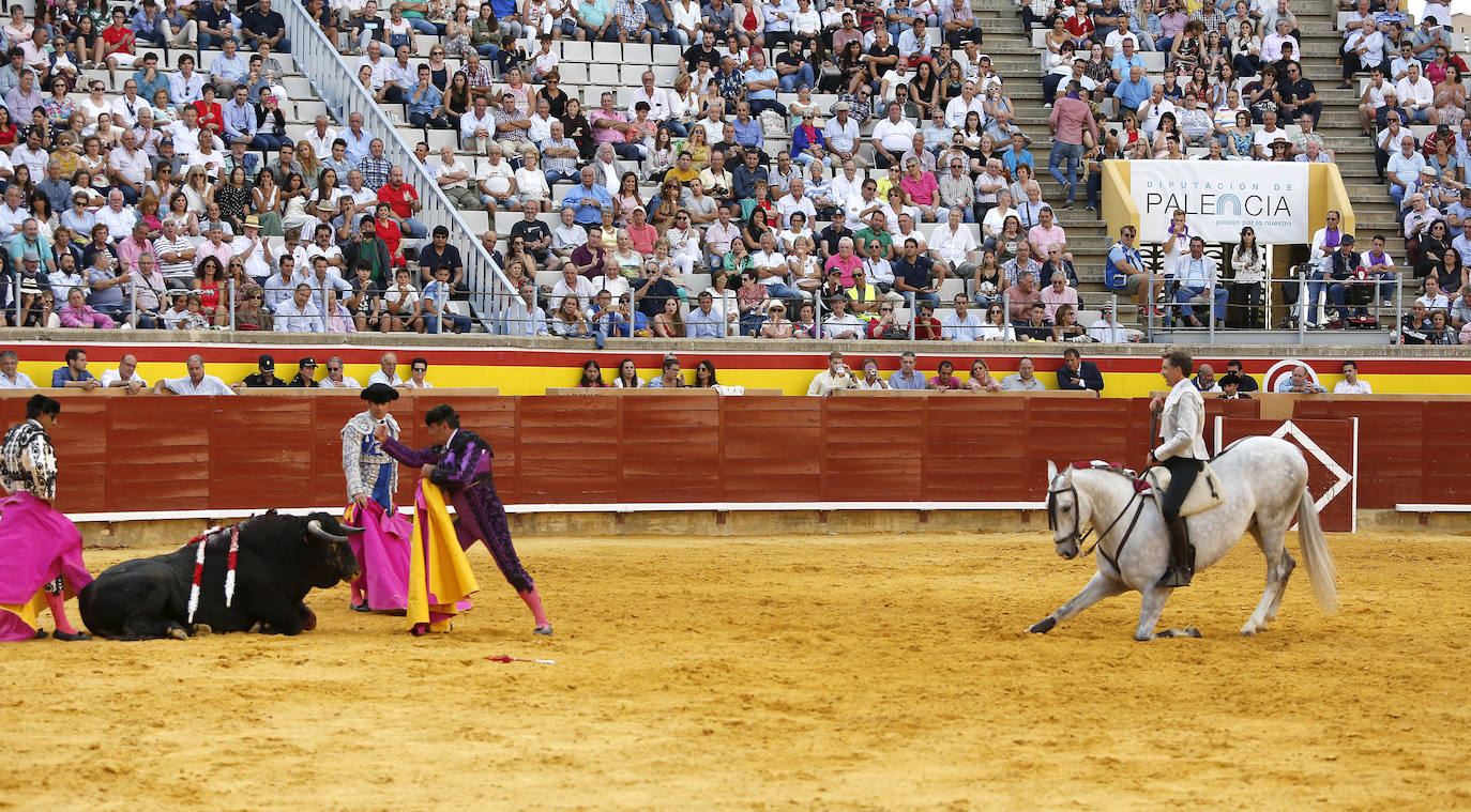 Fotos: Corrida de rejones en Palencia