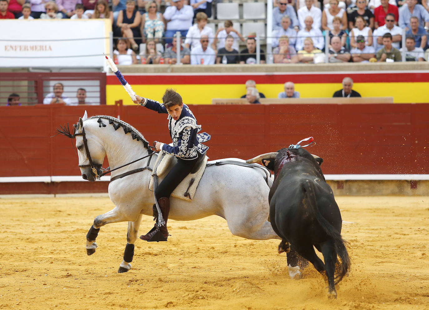 Fotos: Corrida de rejones en Palencia
