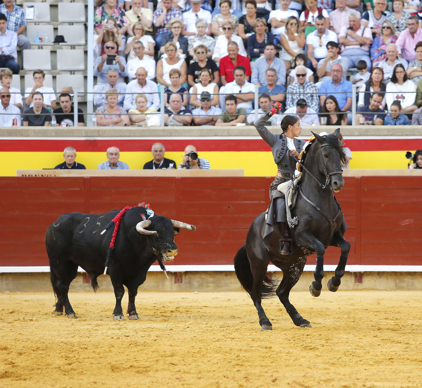 Fotos: Corrida de rejones en Palencia
