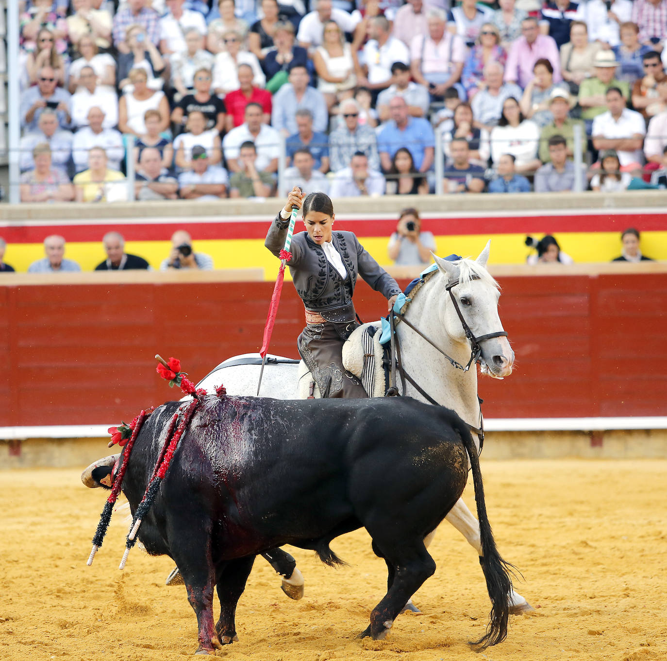 Fotos: Corrida de rejones en Palencia