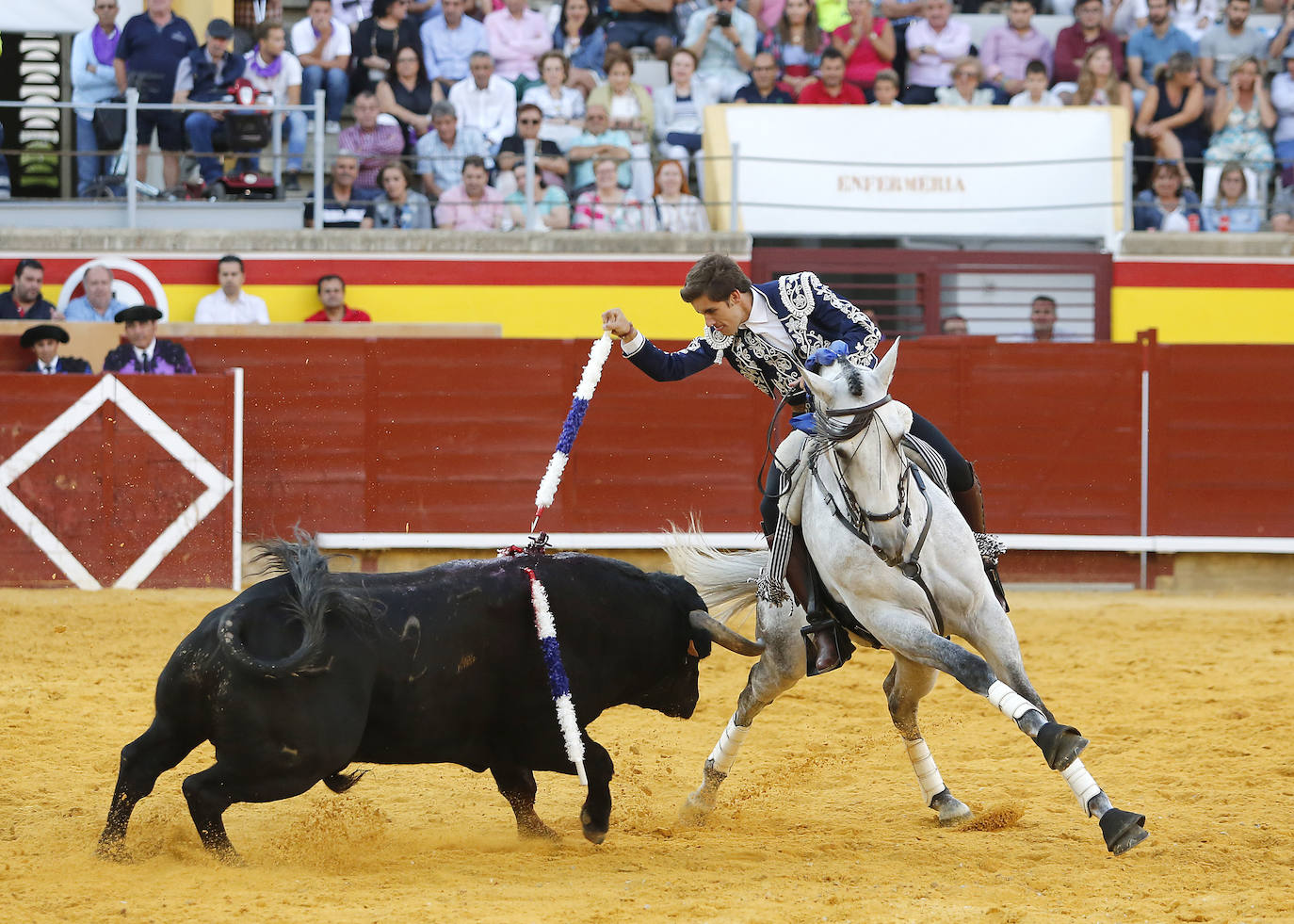 Fotos: Corrida de rejones en Palencia