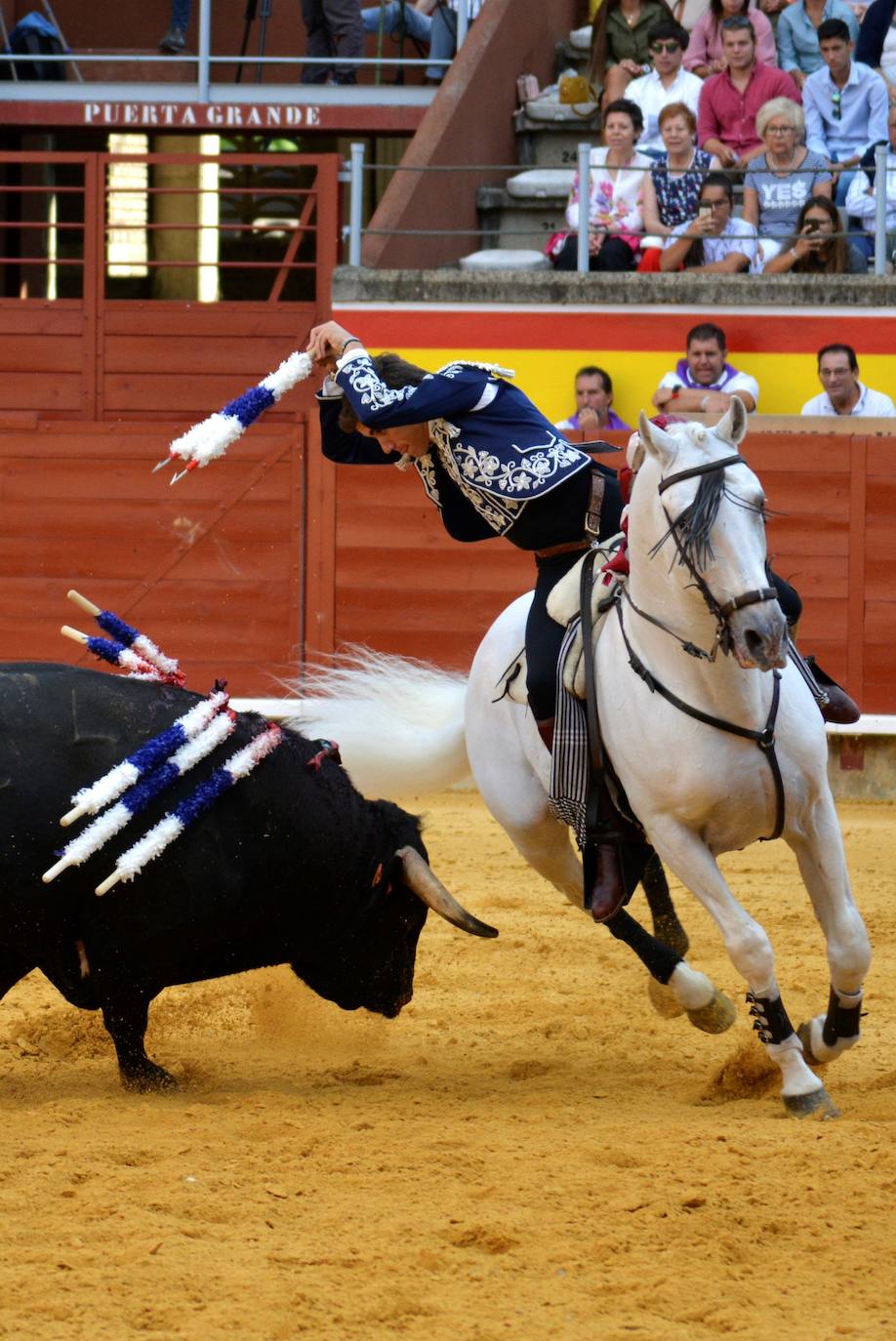 Fotos: Corrida de rejones en Palencia