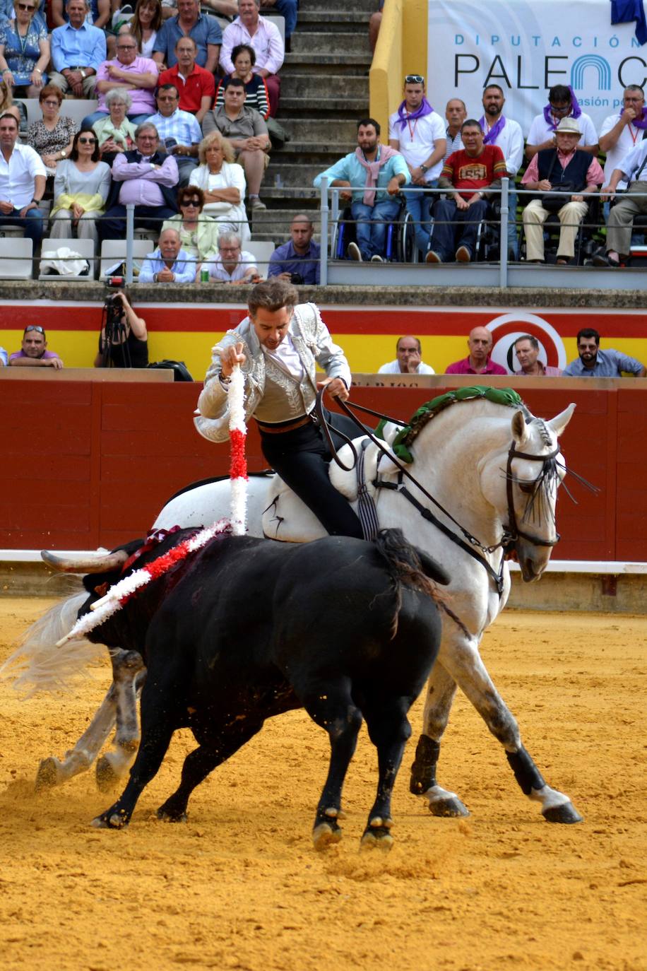 Fotos: Corrida de rejones en Palencia