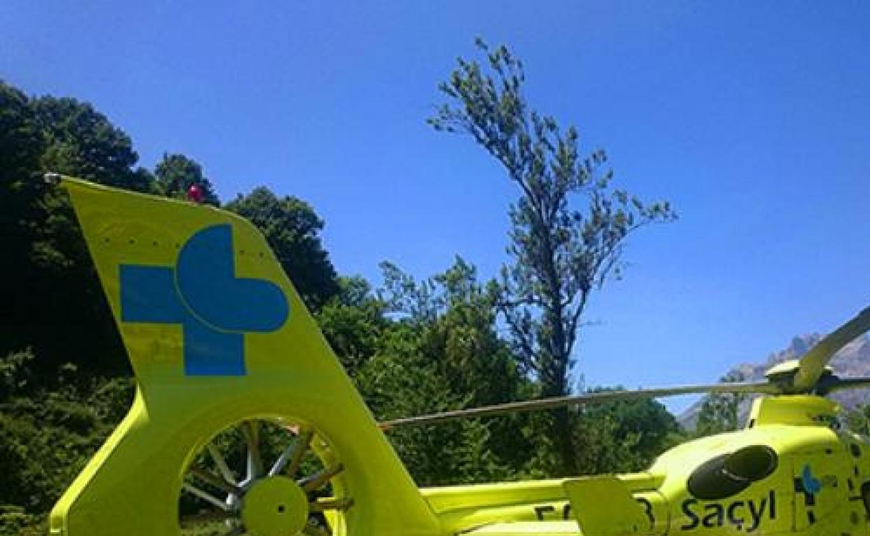 Helicóptero de rescate 