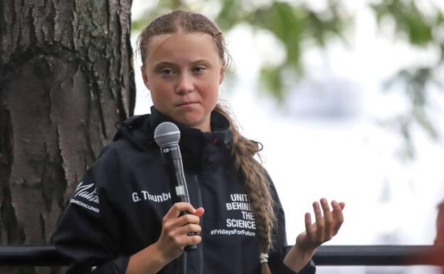 Greta Thunberg, la joven activista sueca que lucha contra el cambio climático