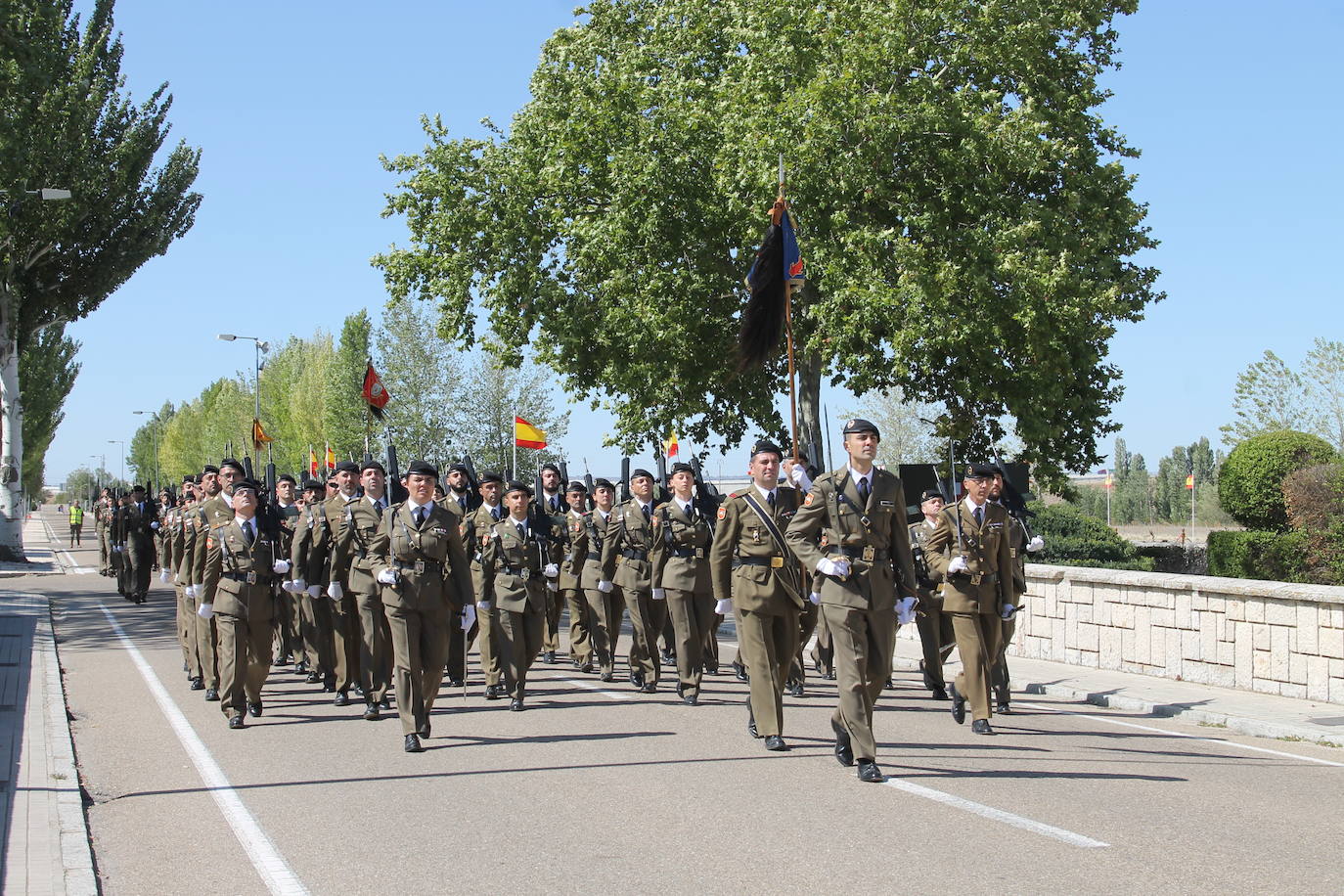 Fotos: El teniente coronel Carlos Palmero, nuevo jefe del Grupo de Caballería Acorazado &#039;Villaviciosa&#039;