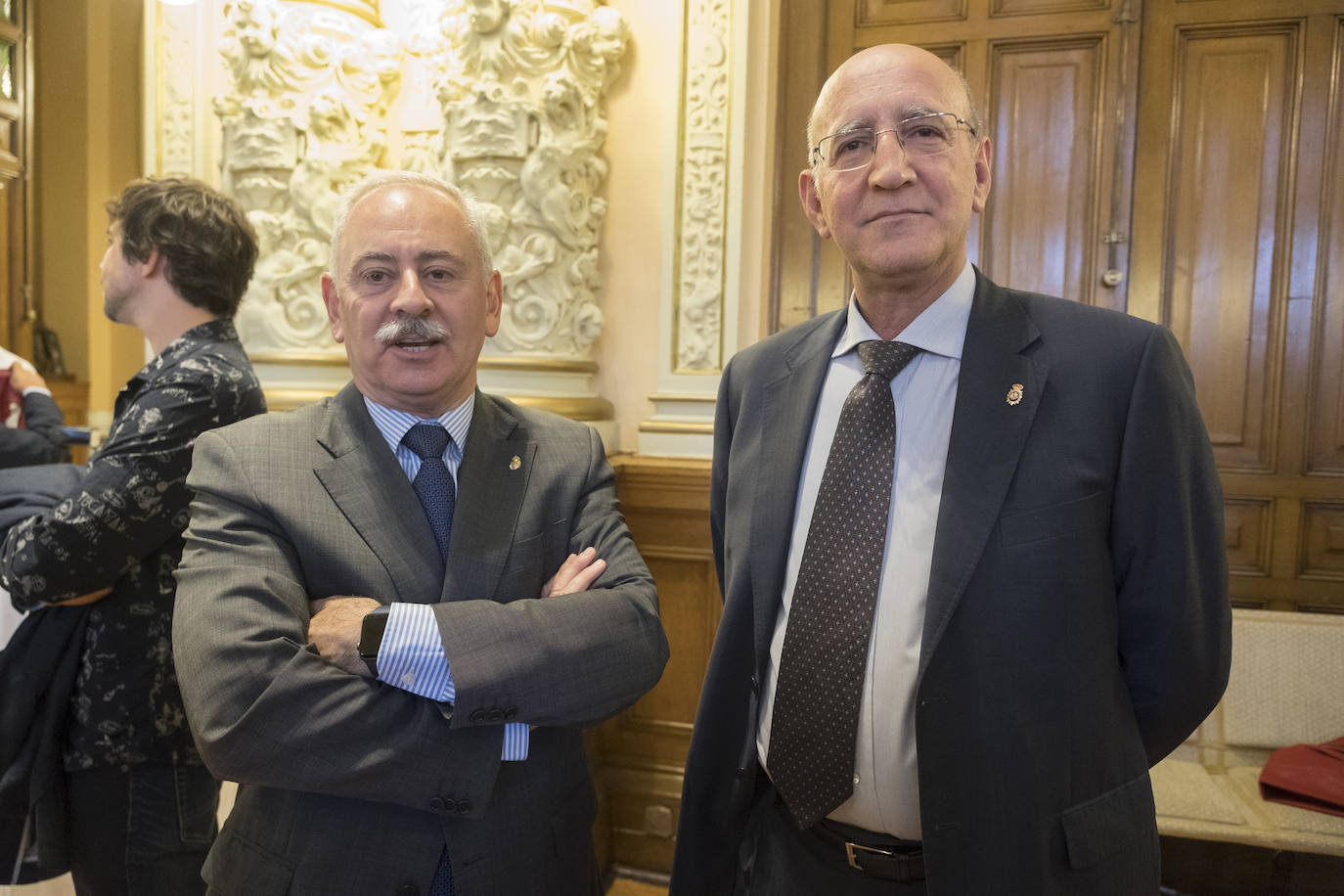 Luis Gibert y Juan José Campesino.