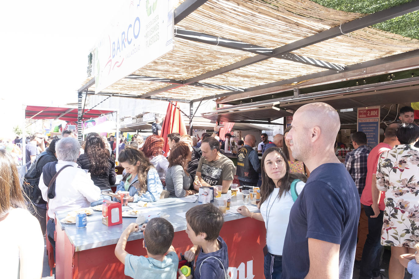 Fotos: Ambiente e inauguración de las casetas de la Feria de Día