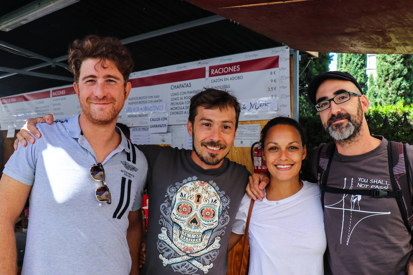 Fotos: Ambiente e inauguración de las casetas de la Feria de Día