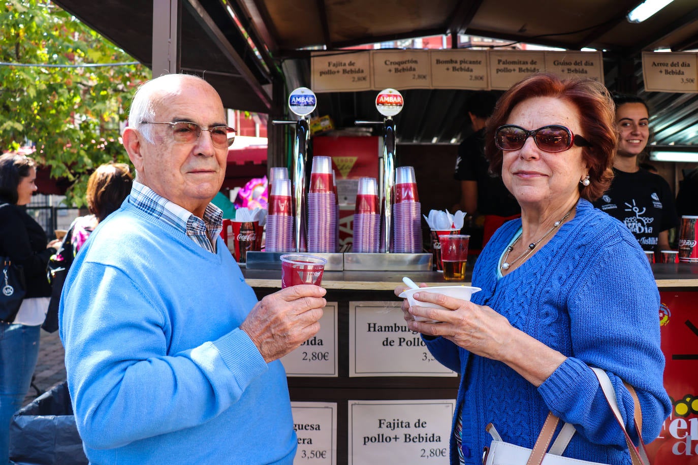 Fotos: Ambiente e inauguración de las casetas de la Feria de Día