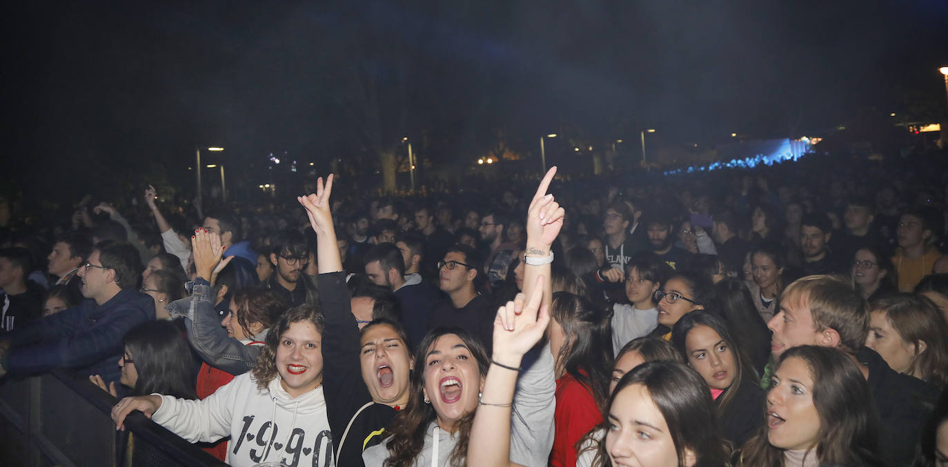 Fotos: Concierto de La Pegatina en las fiestas de Palencia