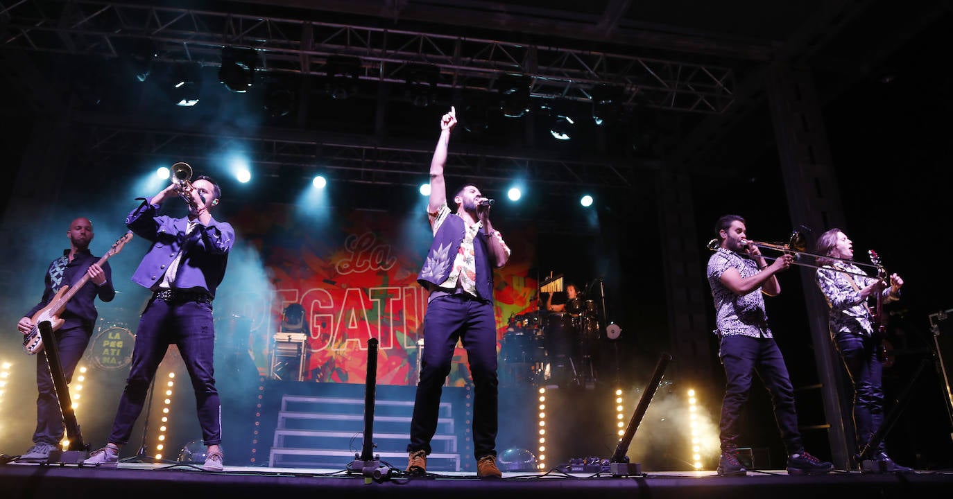 Fotos: Concierto de La Pegatina en las fiestas de Palencia