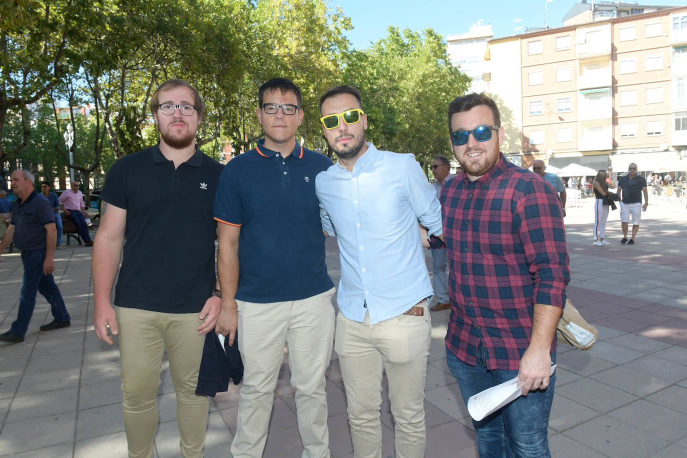 Nacho Marcilla, Jesús Lucientes, Víctor de la Cruz y Francisco Tarilonte.