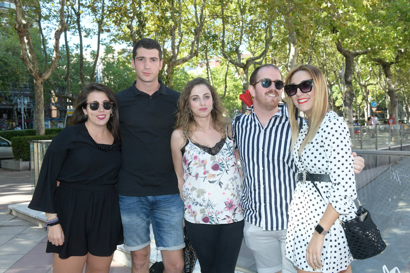 Esther González, Pablo Rodríguez, Lidia Díez, Antonio Martín y Paula Centenos.