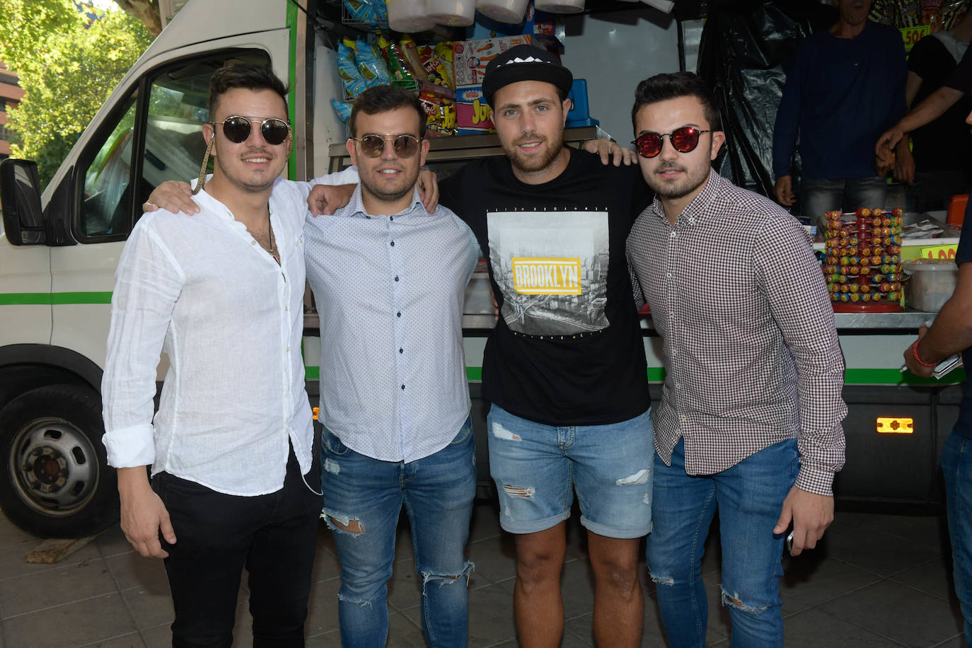José María Prieto, Alejandro Ossorio, Eric Tabares y Héctor Martínez.