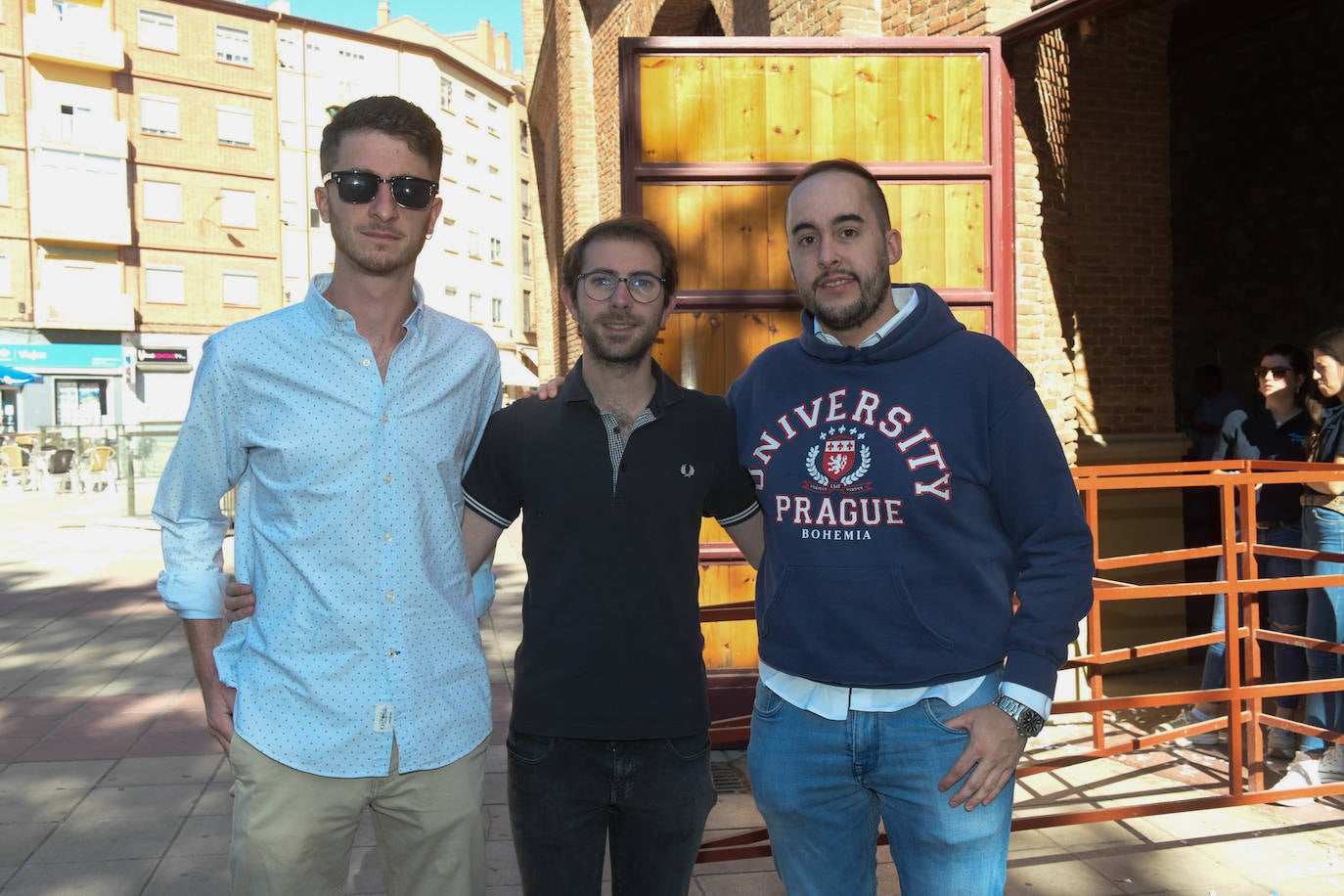 Álvaro Calderón, Francisco Castro y Adrián Fragua.