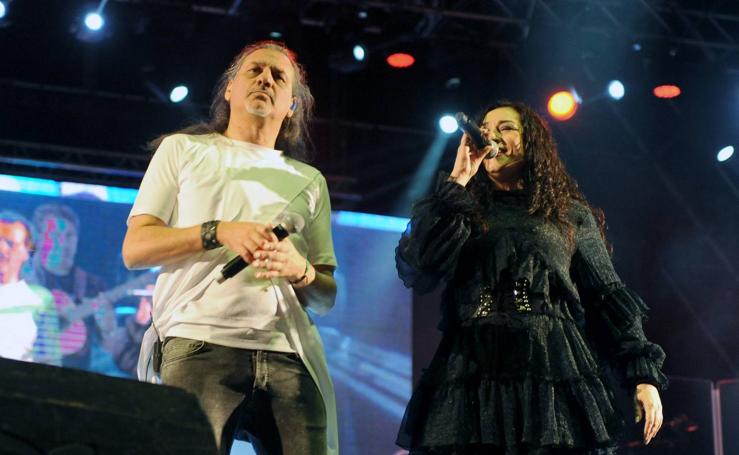 Fotos: Concierto de Camela en la Plaza Mayor de Valladolid