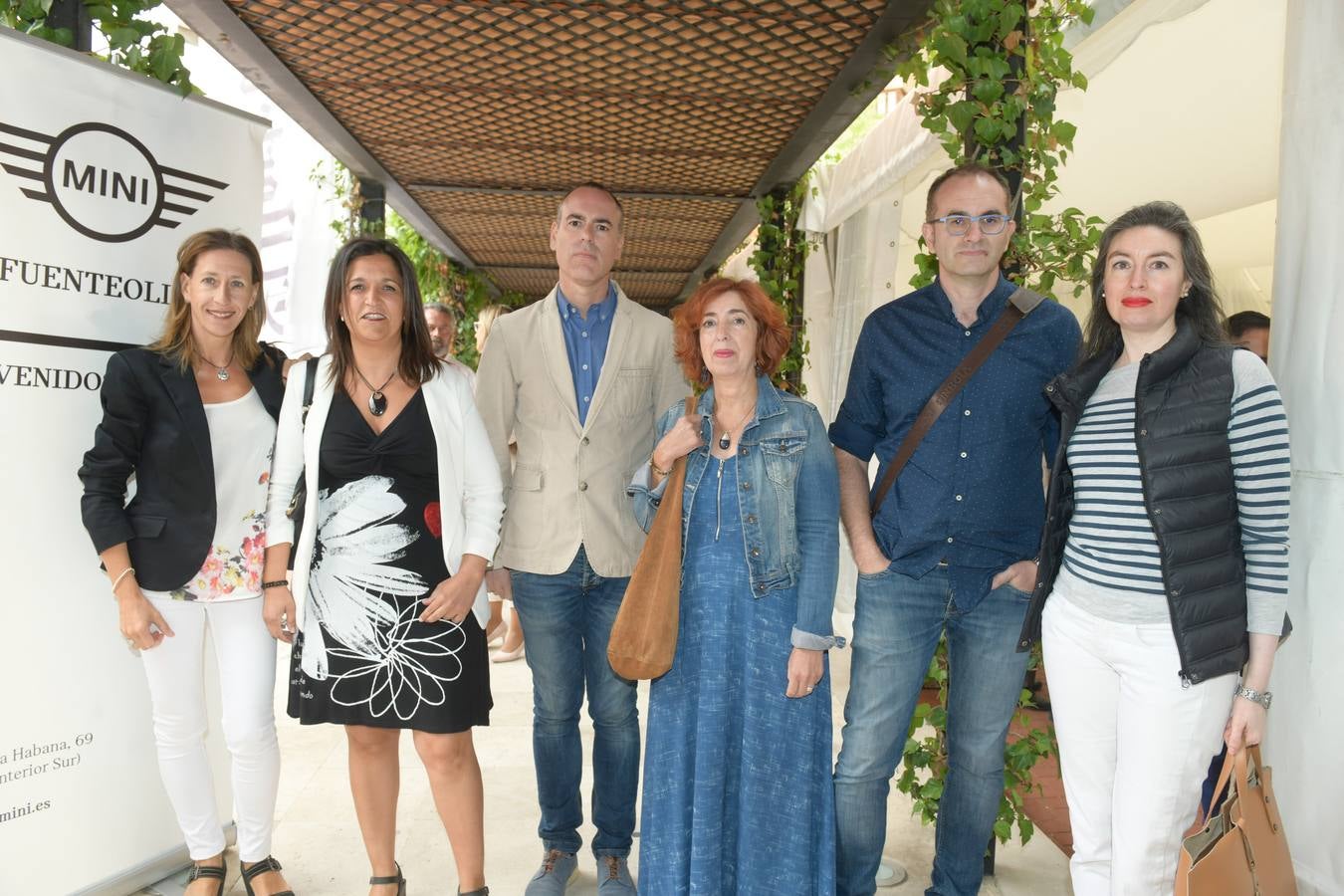 Miembros y representantes del CSIF en Valladolid. Cristina Hernando, María José San Román, Mariano González, Nuria Muñoz, David Amo y María Jesús Ojeda.