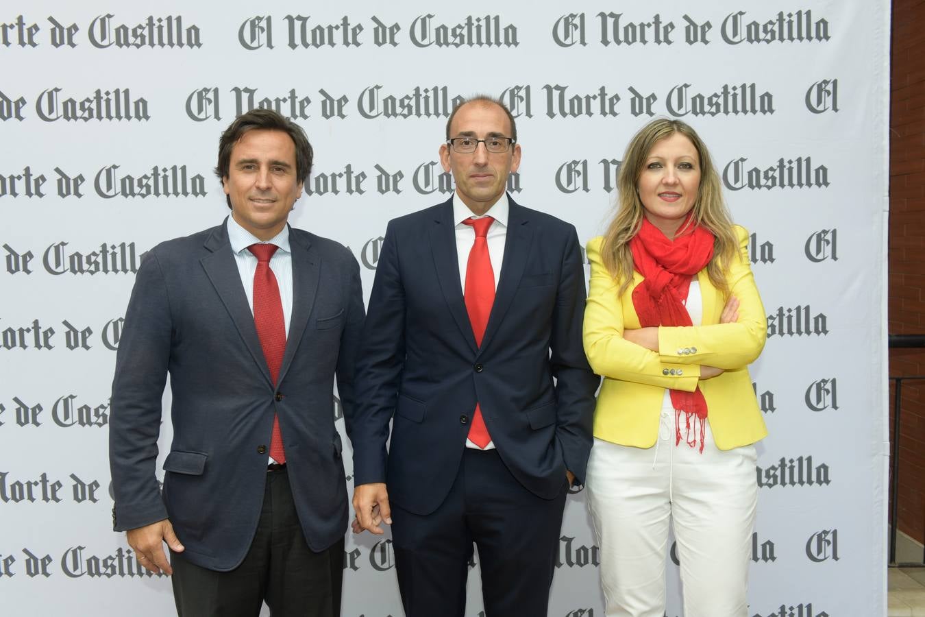 El Banco Santander estuvo representado por Carlos García, Javier Martín y María Isabel Peláez.