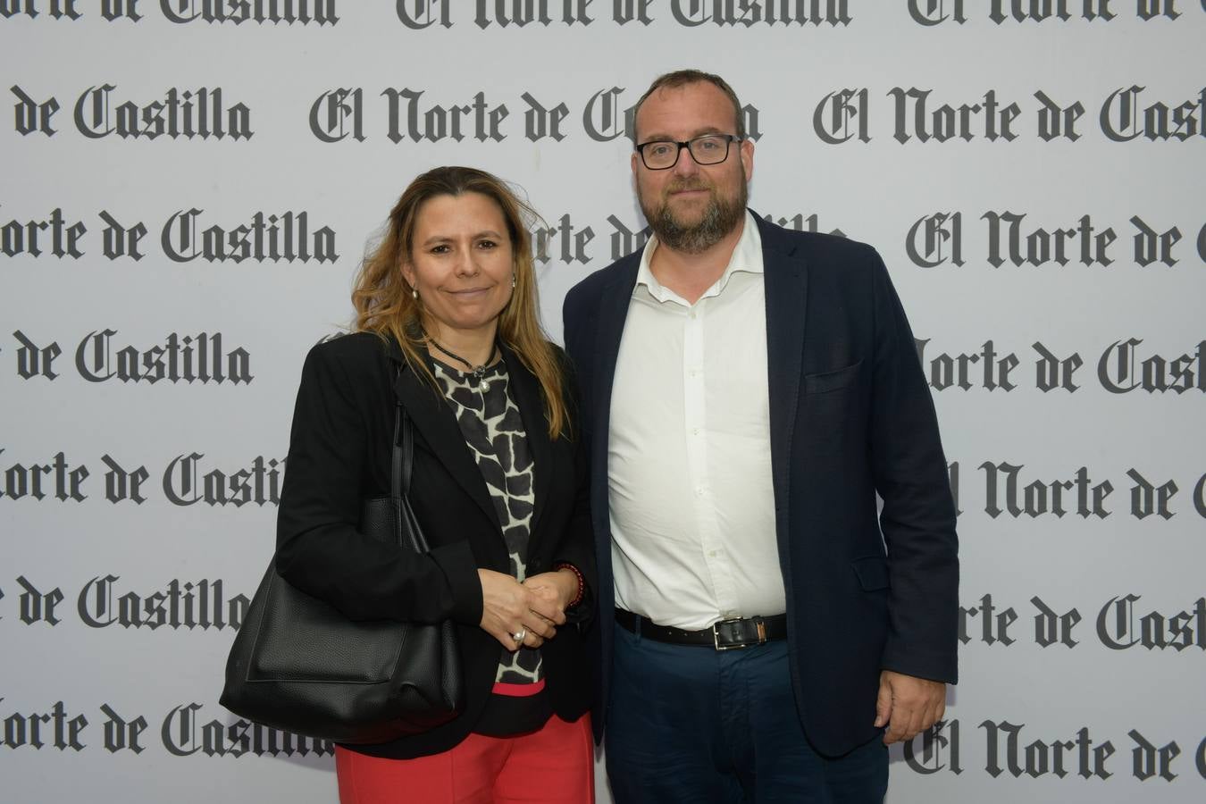 Isabel del Amo, de Asucyl, y Julio Casado, de Mercadona.