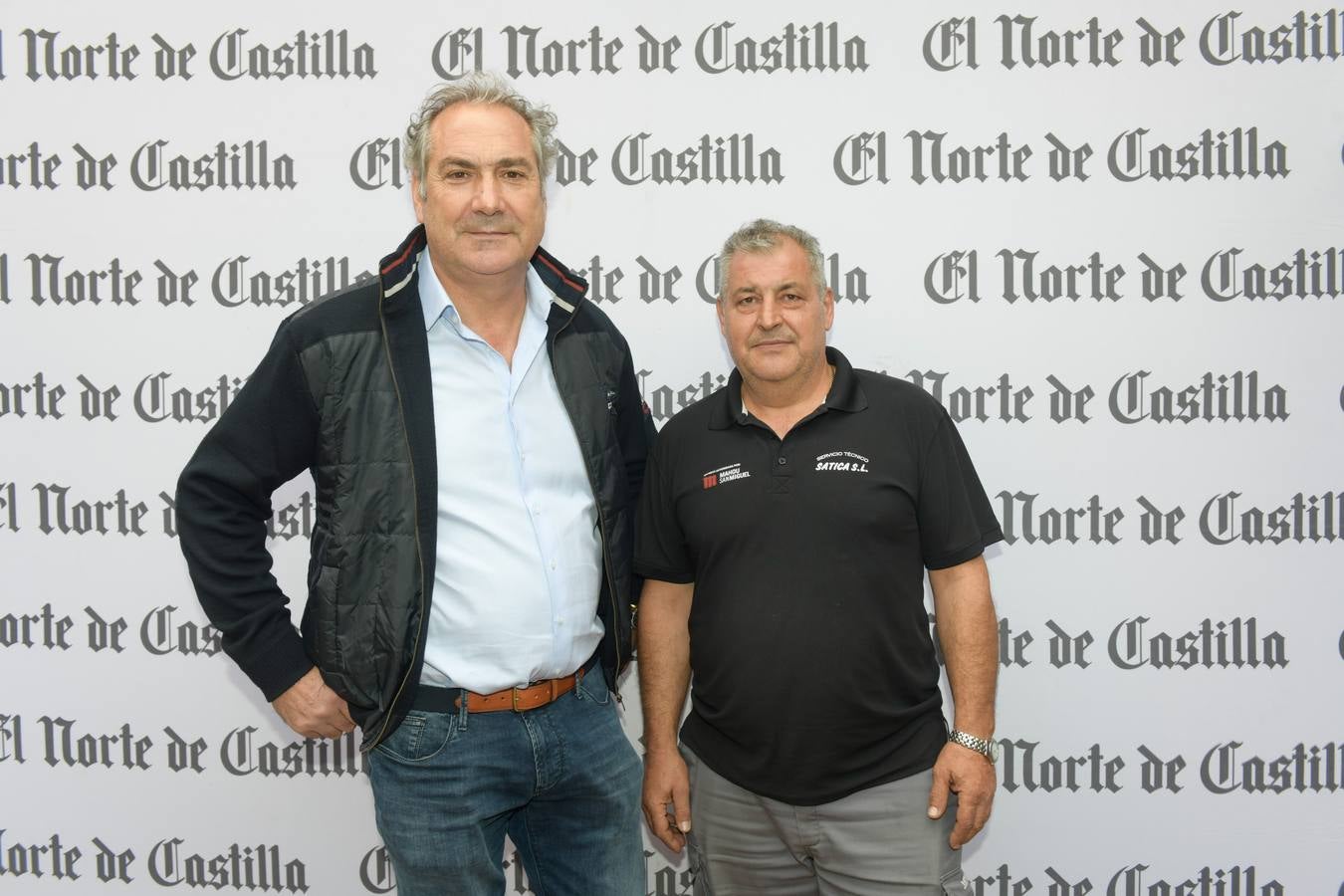 Santos San José y Florentino Casquero, del Grupo Mahou-San Miguel.