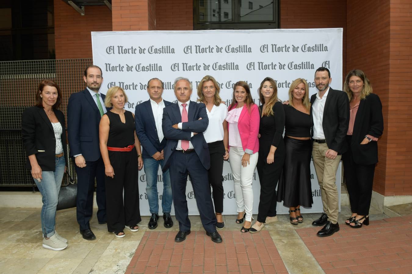 El equipo de Engel & Völkers. Asunción Mendoza, Alfonso Álvarez, Georgina Jolín, José Luis Espeso, Gonzalo Jolín, Rosa Rodrigo, Ana del Castillo, Eva María Revuelta, Ana Vaquero, Roberto Casado y Carolina Larrañaga.