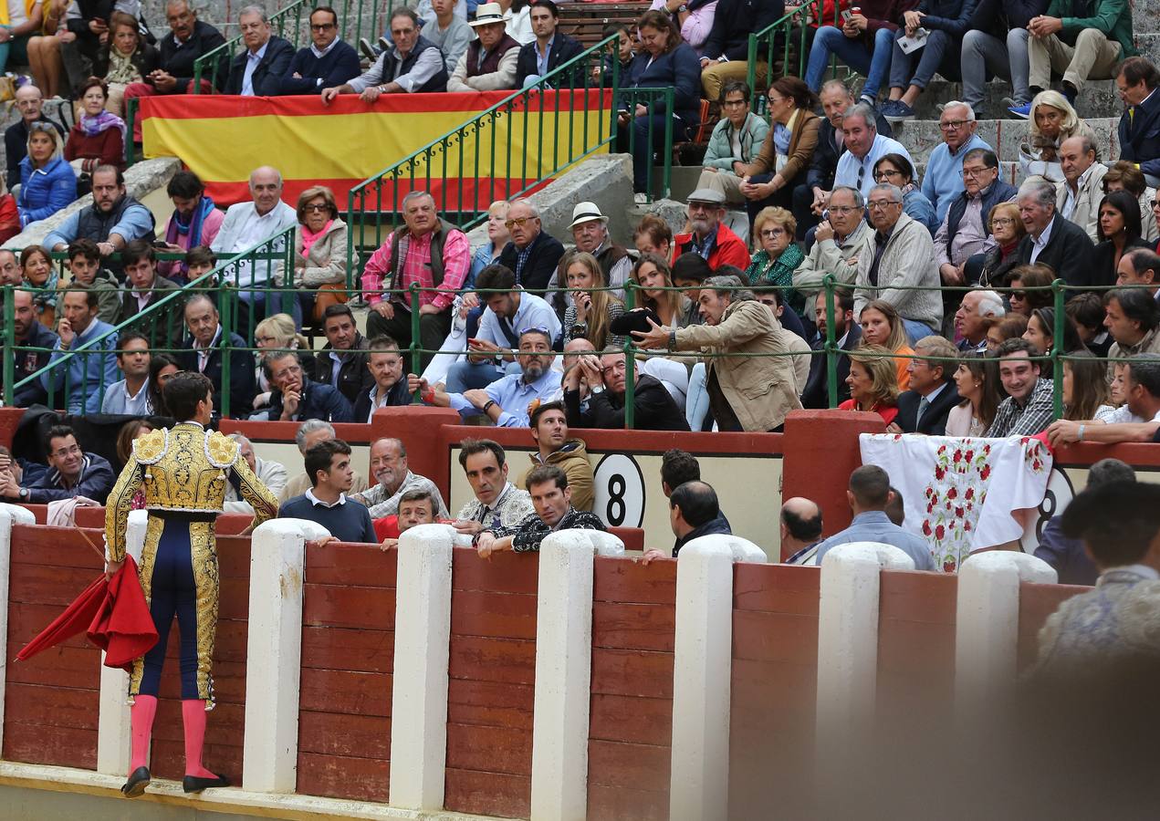 Con toros de la ganadería Torrealba para Marcos, Antonio Grande y Fernando Plaza