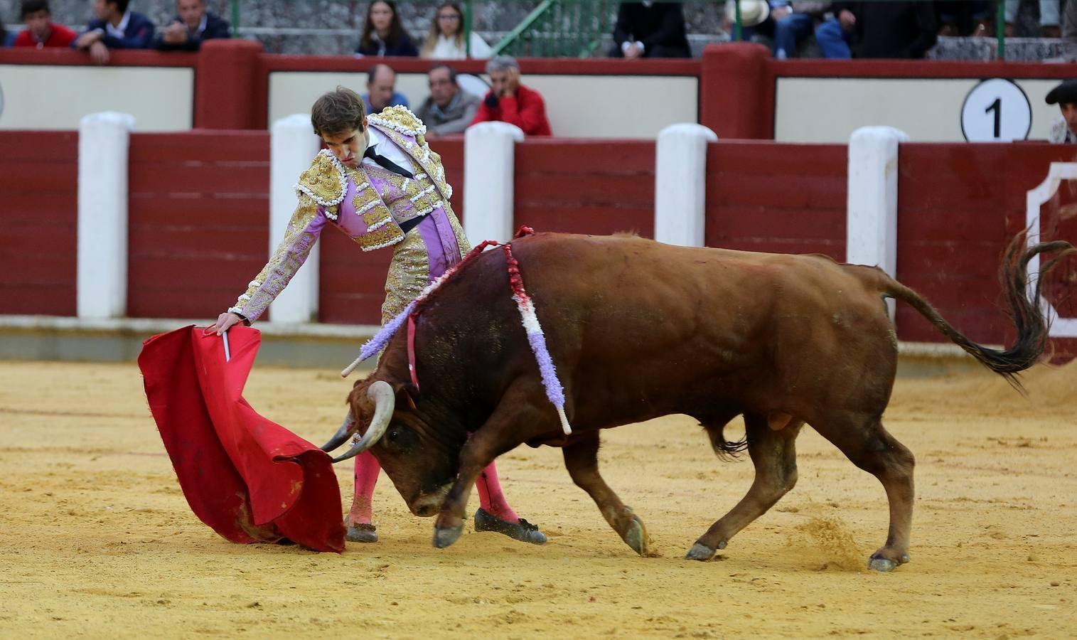 Con toros de la ganadería Torrealba para Marcos, Antonio Grande y Fernando Plaza