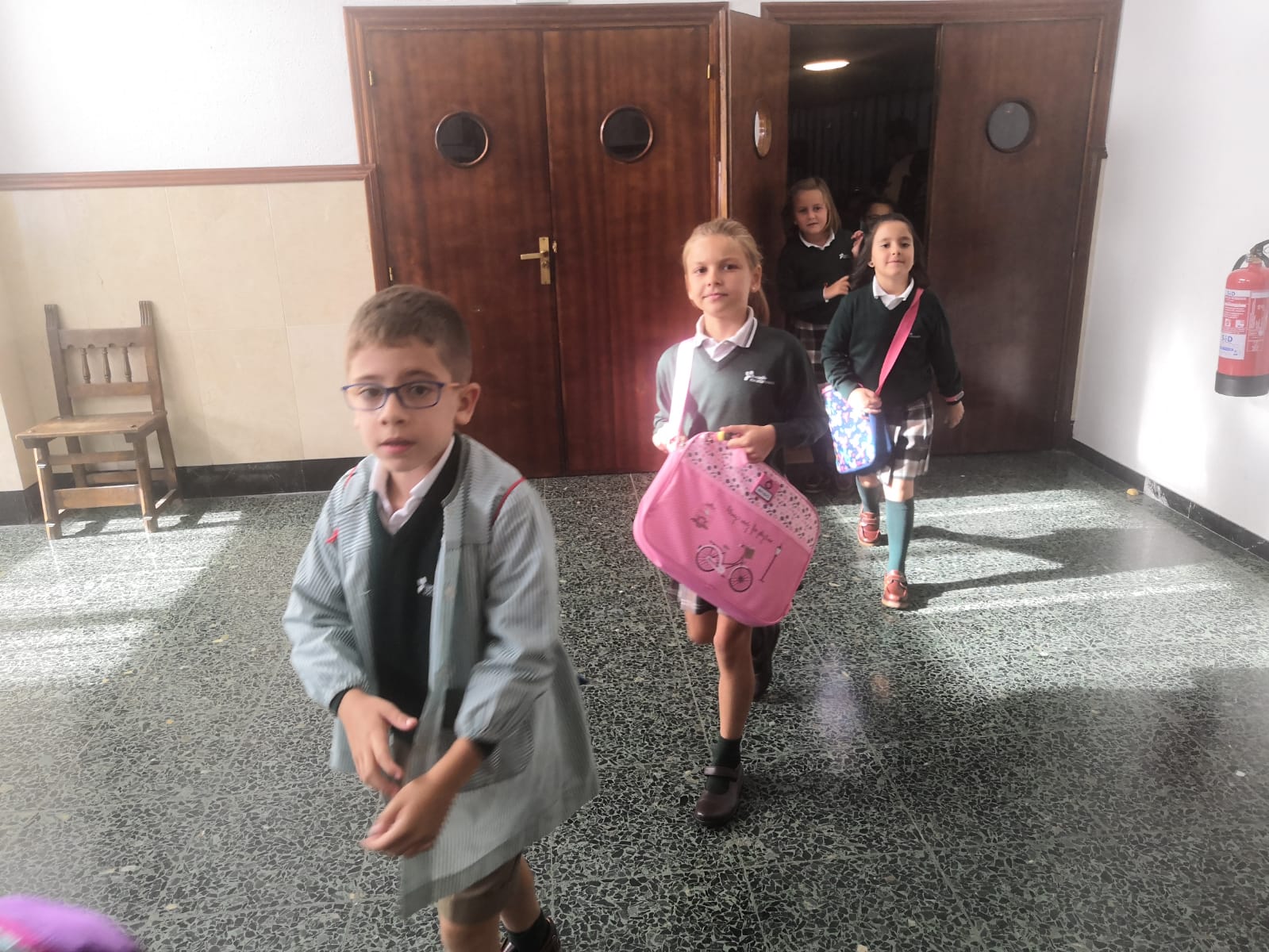 Vuelta al cole en los colegios Teresianas y San Agustín de Valladolid