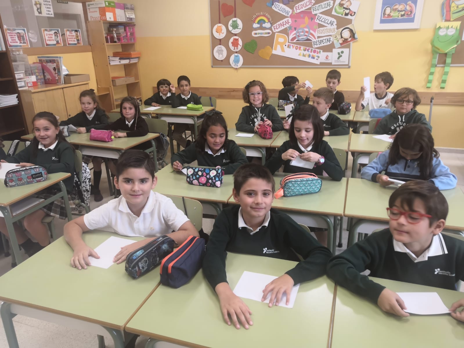 Vuelta al cole en los colegios Teresianas y San Agustín de Valladolid