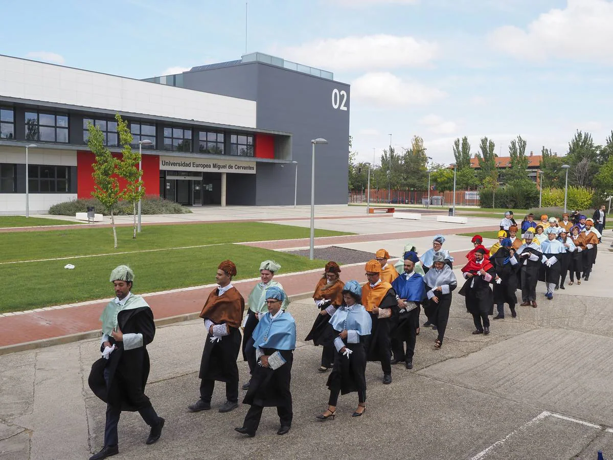 La UEMC celebró hoy el solemne acto de apertura del curso académico 2019-2020 presidido por la rectora, Imelda Rodríguez Escanciano