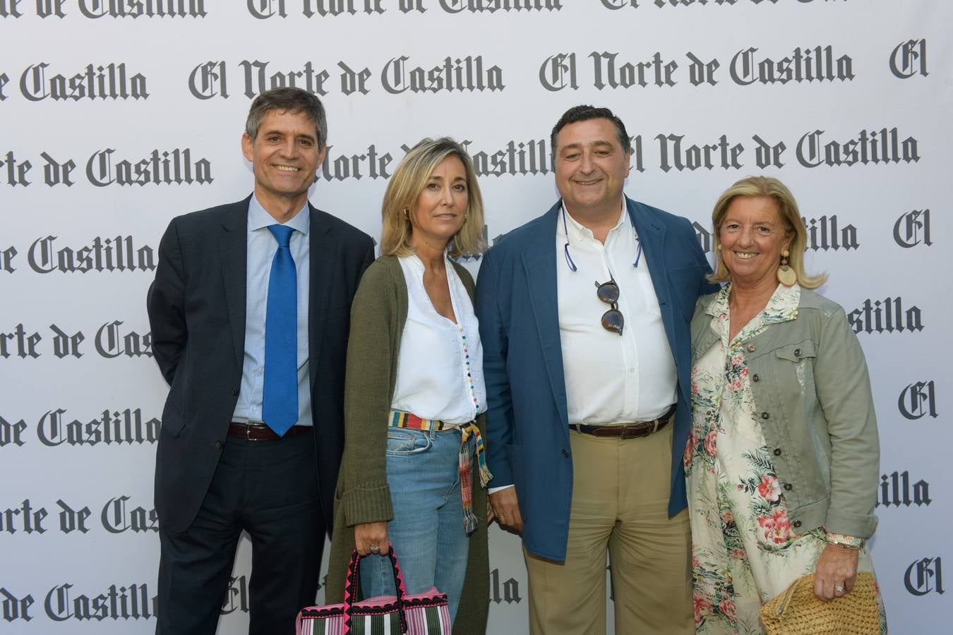 Leopoldo Cortejoso (jefe del Servicio Territorial de Cultura), Dolores Luelmo (jefa del Servicio de Medio Ambiente), Félix Romanos (jefe del Servicio de Fomento) y Carmen Suárez (directora de Kisgarden).