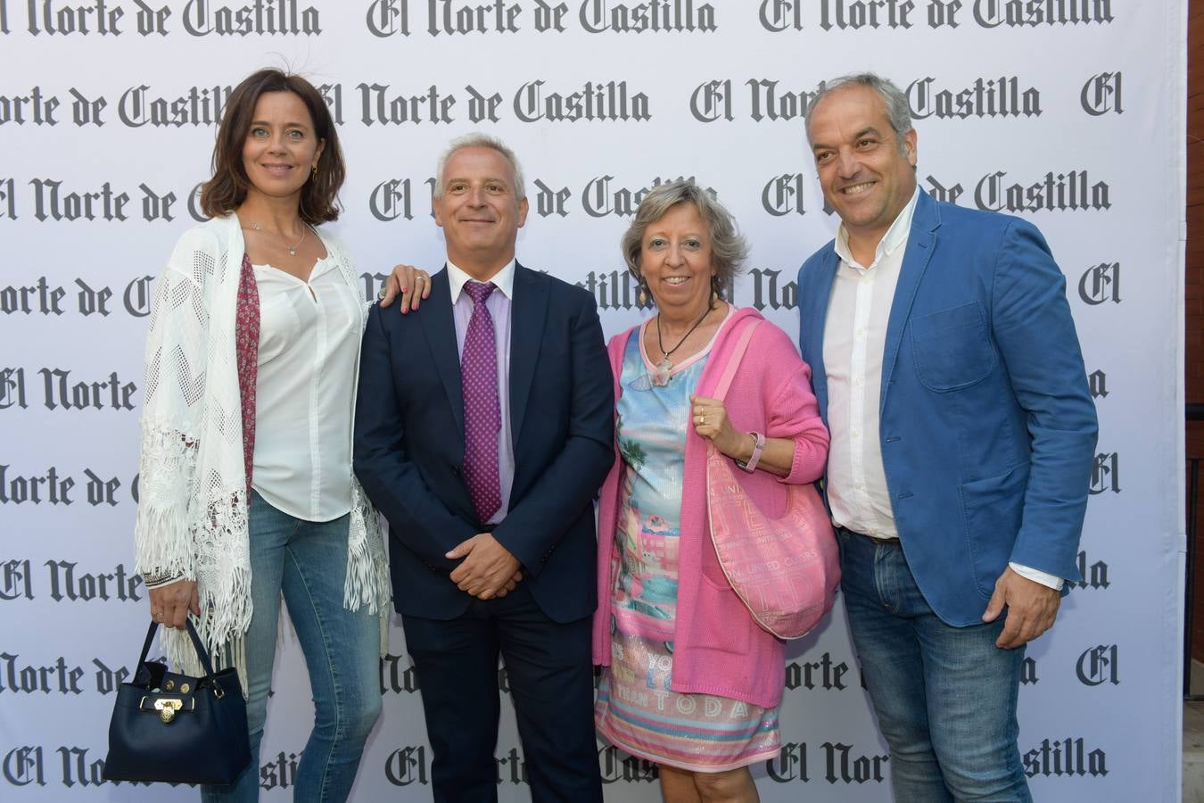 Victoria Sahagún (La Posada del Canal), José Modesto Pérez (Renfe), Blanca Alcalde (DOC 6) y Francisco Fuentes (Alimentos de Valladolid).