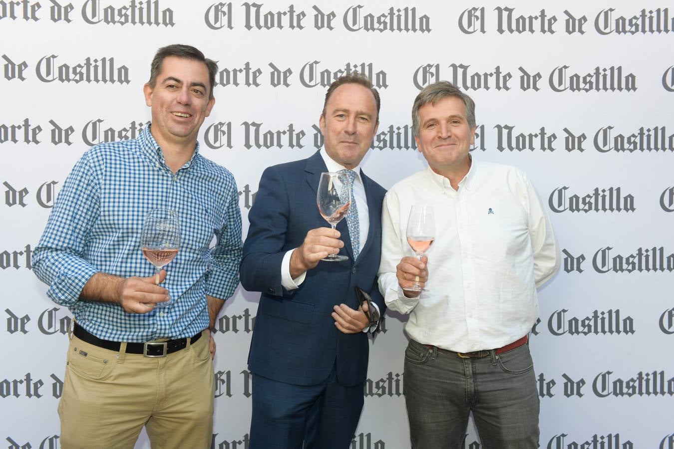 Pablo del Villar (Oro de Castilla), Marcos Yllera (presidente del Grupo Yllera) y Alfonso Jiménez (presidente de Cascajares).