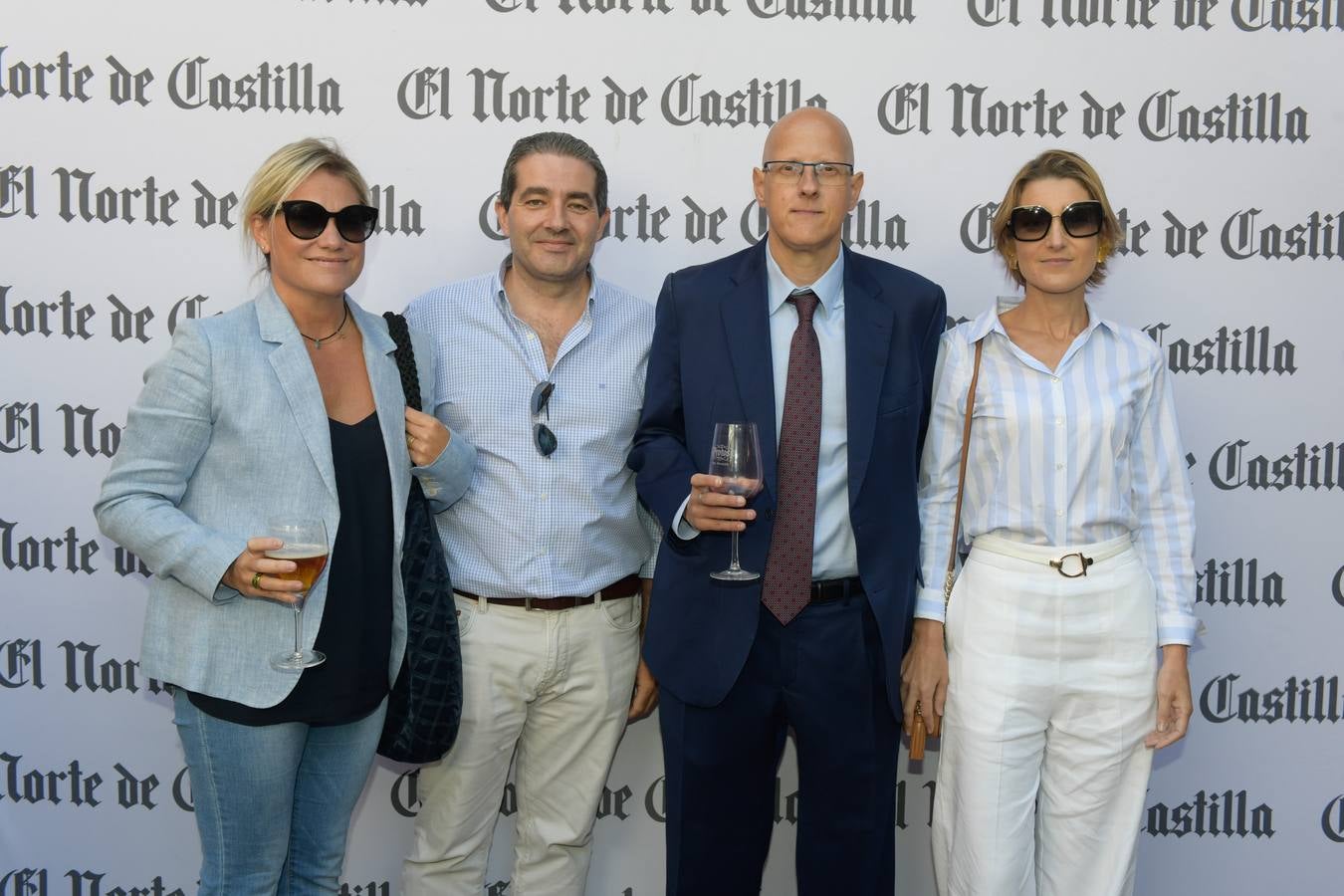 Arancha Sánchez (UVA), César Vaca (UVA), Javier Sacristán (abogado) y Elena Pinilla (médico).