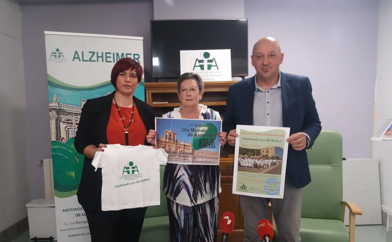 Los responsables de AFA presentaron las actividades del Día Mundial del Alzheimer.