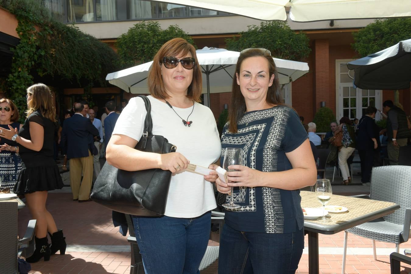 Un día más la caseta que El Norte de Castilla tiene ubicada en la terraza del Hotel Meliá Recoletos de Valladolid ha congregado a decenas de personalidades del mundo de la política, las empresas y el deporte tanto vallisoletano como de Castilla y León