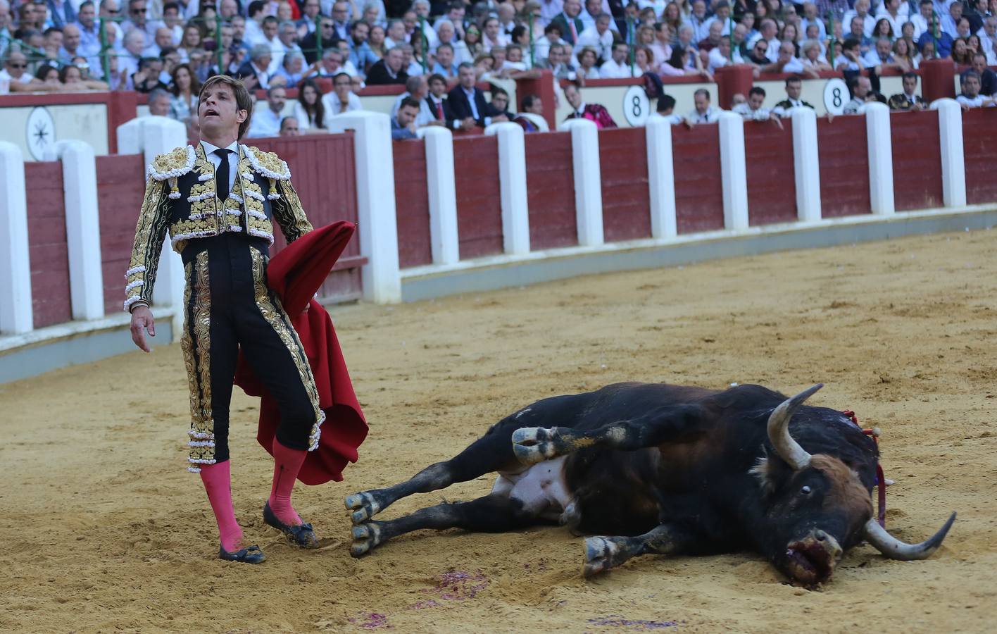 El Juli y Manzanares cortaron una oreja cada uno, y Ponce se fue de vacío