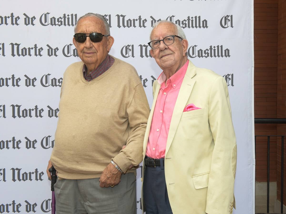 Gregorio Prieto y José Luis Lera (extrabajador de El Norte).