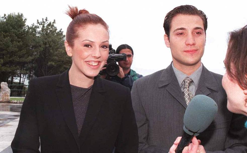 Rocío Carrasco y Antonio David Flores, en una imagen de 1998.